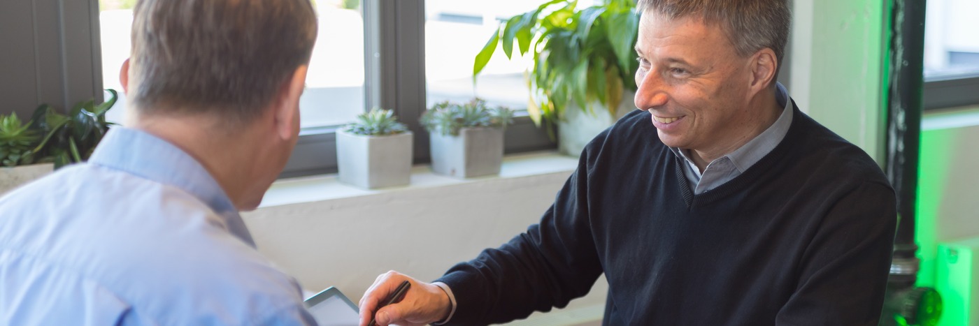 Beratungsgespräch bei der dawesys GmbH